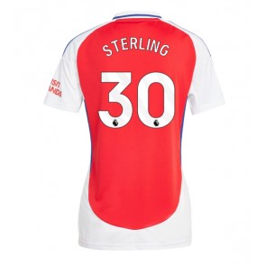 Arsenal Raheem Sterling #30 Hemmatröja Kvinnor 2024-25 Kortärmad